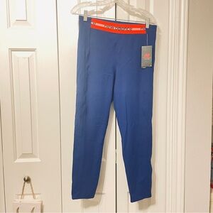 New Balance Men's Royal Blue Joggers with Orange Waistband